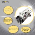 Ocpty Air Conditioning Compressor Co 29072c For Nissan Sentra 1 8l Tsuru 6l 2013-2015