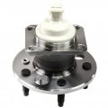 Chevy Uplander Wheel Hub Assembly 2005 Driver Or Passenger Side Single Piece Rear X 115 Mm Bolt Pattern 4-bolt Rectangular 5 