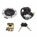 Waltyotur Motorcycle Ignition Switch Fuel Gas Cap Cover Key Lock Kit Replacement For Suzuki Gsxr 600 97-00750 Gsxr 750 93-99