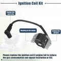 X Autohaux 2 Pcs Ignition Coil 21171-0745 21171-0742 For Kawasaki Fh601v Fh641v Fh661v Fh680v Fh721v Assembly Lawn Mower Pack