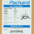 Packard 45113 Furnace Blower Fan Motor Replacement For Carrier Hc37tq113 3 Speed Flex Mount