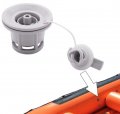 Tjpoto 1pcs C9l8h 6 Holes Inflatable Boat Raft Boating Drifting Canoe Air Valve Adapter Cap Replacement Part New