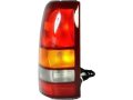 Left Driver Side Tail Light Assembly For 1999-2003 Gmc Sierra 1500 Fleetside 