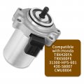 Hifrom Starter Motor Compatible With Honda Trx420fa Trx500fe Replacement 31300-hp5-601 430-58007 Cmu0004