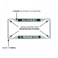 Michigan State University Metal License Plate Frame For Front Or Back Of Car Officially Licensed Alumni 2-pack