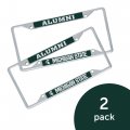 Michigan State University Metal License Plate Frame For Front Or Back Of Car Officially Licensed Alumni 2-pack