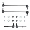 Moca 4pcs K750043 K750257 Front Rear Sway Bar End Links For 06-17 Toyota Rav4 