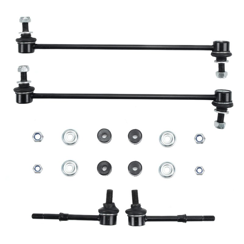 Moca 4pcs K750043 K750257 Front Rear Sway Bar End Links For 06-17 Toyota Rav4