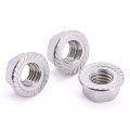 1 2-13 Serrated Flange Nuts 304 Stainless Steel 18 8 Hexagon Head With Washer 20 Pieces 