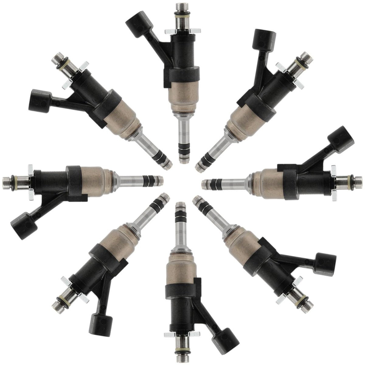 8pcs Automotive Engine Fuel Injectors Compatible For 2021 Chevrolet Express 2500 2019-2022 Silverado 1500 Gmc Savana Sierra