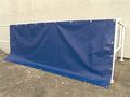 Tarp Heavy Duty Blue 4 X 10 Feet Waterproof 18 Oz Vinyl W Reinforced Edges 