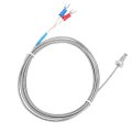 Type K Thermocouple M6 Screw Fine Thread 0-400a Temperature Sensor Probe Wire 2m For Industrial Lab Kitchen Oven Welding 
