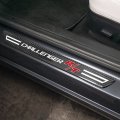 Ipick Image Compatible With Dodge Challenger R T Black Real Carbon Fiber 4 Pcs Universal Car Door Sill Step Protector Kick