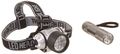 Stalwart 75-sp139 Led Headlamp Adjustable Headband And Flashlight Set Battery Operated 48 Lumen Bulbs For Camping Running 