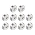 10pcs Stainless Steel Spacer 4 Bore X 3 Od 1 Length Screw Bushing Plain Finish Round Metal For M6 Screws Bolts And Rods 