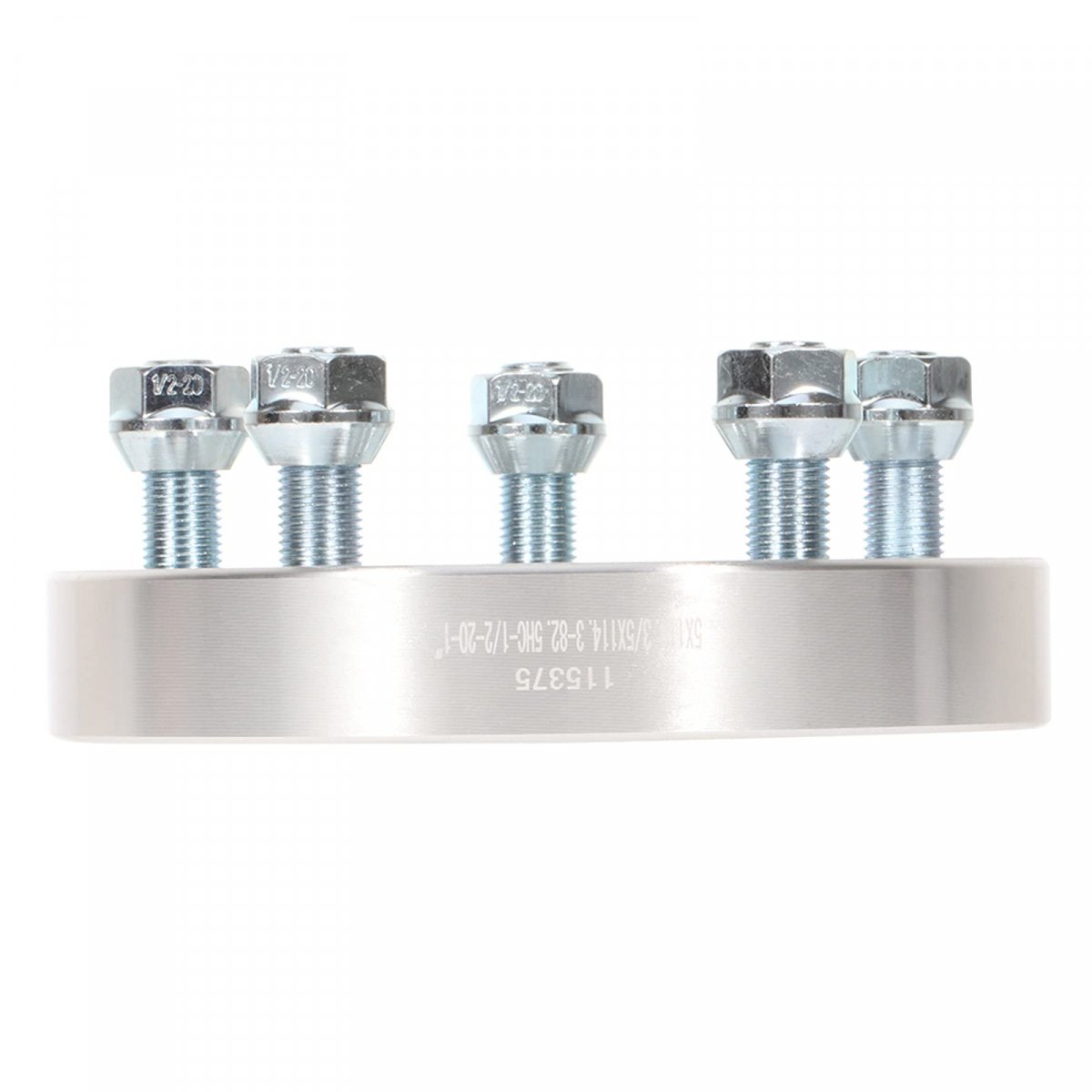 1 In Wheel Spacers 5x4 5 Bore 82 5mm For Ford Mustang 1967 2014 Explorer Ranger And Edge Forged Aluminum 2 Piece Set With Lug