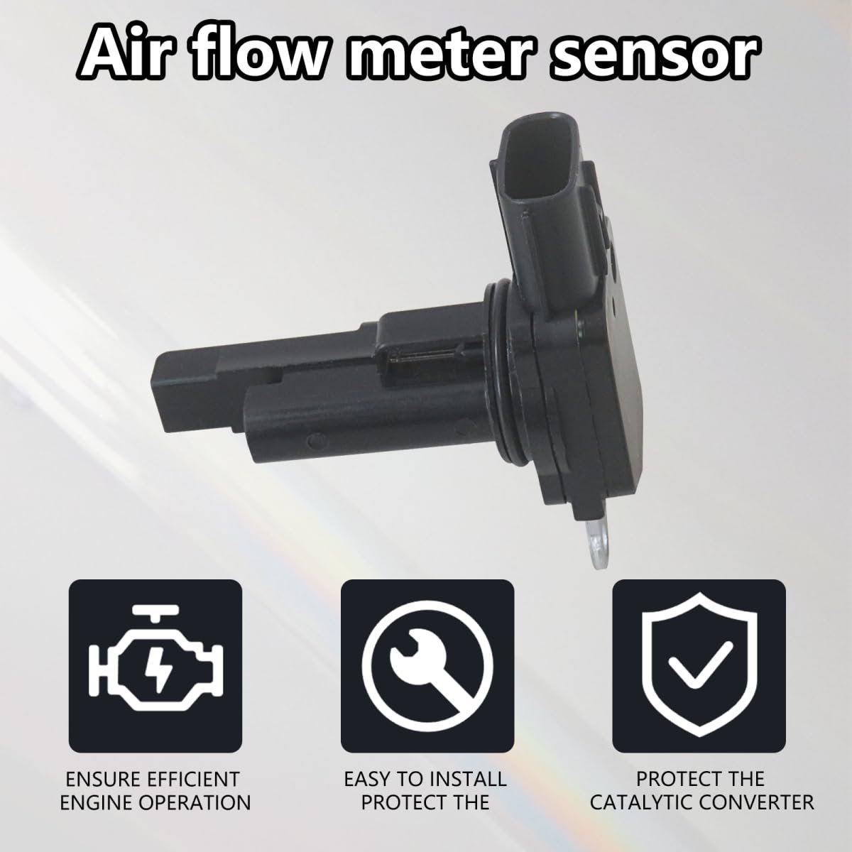 Mass Air Flow Sensor Maf 22204-31020 For 2009-2015 Toyota Venza 2 7l Replace 22204-31010 22204-0h010 22204-0t010 Af10202