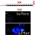 Everbright 30cm-5050-12smd Dc 12v Flexible Waterproof Led Strip Light 11 8-inch Blue Pack Of 4