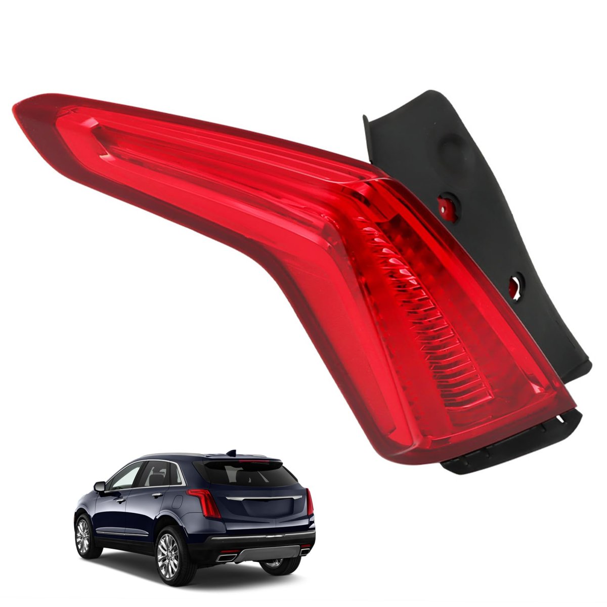 Left Side Tail Light Assembly All Red Replacement For 2017 2018 2019 Xt5 Part Number 84245000 Gm2804125 Led Rear Lamp