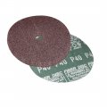 Uxcell 6-inch X 7 8-inch Aluminum Oxide Resin Fiber Discs Center Hole 40 Grit Sanding Grinding 10 Pack