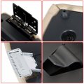 Wflnhb Beige Center Console Armrest Cover Lid Latch Hinge Leather Replacement For 2013-2017 Flex Fa8z-7406024-aa