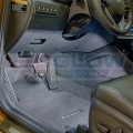 Ledglow 4pc White Led Interior Footwell Underdash Neon Lighting Kit For Cars Trucks 7 Unique Patterns Music Mode 8 Brightness