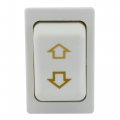 Recpro Rv 40 Amp Power Reversing Motor Closed Circuit Switch For Awnings Or Slide Outs White