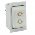 Recpro Rv 40 Amp Power Reversing Motor Closed Circuit Switch For Awnings Or Slide Outs White 