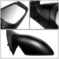 Ni1321303 Factory Style Passenger Right Side Mirror Manual Folding Power Adjust Compatible With Nissan Leaf 18-24 Paint To