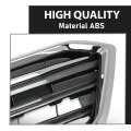 Front Bumper Grille Grill Assembly Black Shell Silver Insert For Subaru Legacy 2018-2019 91121al19a