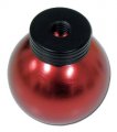 Vms Racing 10x1 25mm Thread 6 Speed Jdm Round Ball Shift Knob In Red Billet Aluminum For 03-08 2003-2008 Nissan 350z Fairlady Z 