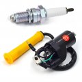 Moto1988 Ignition Coil Pack Spark Plug For Honda Xr400r Xr400 Xr 400r Trx400ex 400ex 1996-2006