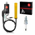 Moto1988 Ignition Coil Pack Spark Plug For Honda Xr400r Xr400 Xr 400r Trx400ex 400ex 1996-2006