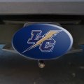 Lehman College Primary Logo Oval Tow Hitch Cover Trailer Plug Insert 2 In Receiver Black Abs Plastic With Uv Resistant Resin 