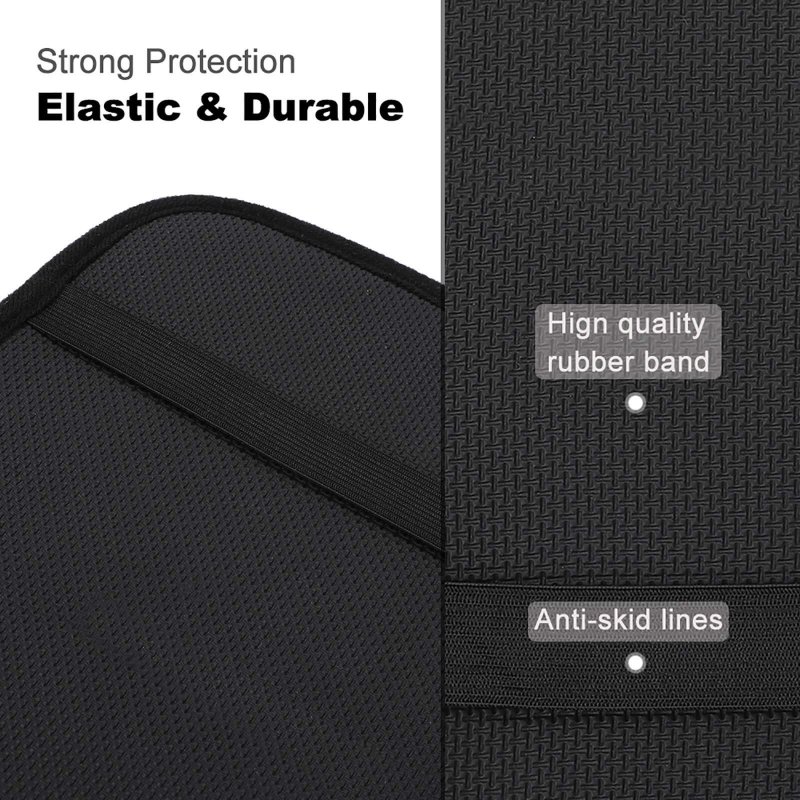 Hoamoya Gold Glittering Center Console Cover Car Armrest Seat Box Pad Interior Accessories Protector For Most Auto Suv Truck