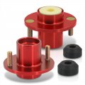 Ajp Distributors Performance Racing Upgrade Jdm Suspension Coilover Shocks 2-piece T-6061 Billet Aluminum Strut Tower Extended 