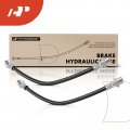 A-premium Rear Driver And Passenger Inner Brake Hydraulic Hose Compatible With Toyota Models Tundra 2007-2017 Replace