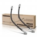 A-premium Rear Driver And Passenger Inner Brake Hydraulic Hose Compatible With Toyota Models Tundra 2007-2017 Replace