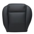 Driver Bottom Replacement Microfiber Leather Seat Cover Black For Ford Mustang V6 2005 2006 2007 2008 2009 