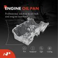 A-premium Engine Oil Pan Sump With Drain Plug Compatible Honda Civic 2006-2011 1 3l