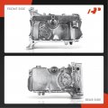 A-premium Engine Oil Pan Sump With Drain Plug Compatible Honda Civic 2006-2011 1 3l