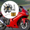 Anxingo 15001-1433 15003-1602 Carburetor Replacement For Kawasaki Ninja 250 250r Ex250 1988-2007 With Fuel Filter Oil