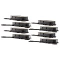 Niche Brake Pad Set For Yamaha Yzf R3 1wd-25806-00-00 Rear Semi-metallic 4 Pack