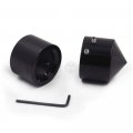 Httmt Mt248-001- New 29mm Axle Nut Cap Compatible With H-d Choppers Suzuk Kawasak Yamah Black
