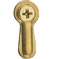 Brass-plated Turn Buttons W Screws 7 8 8-pack