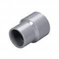 Uxcell Pvc Dwv Reducing Coupling Schedule 40 Gray 32mm X 40mm Socket 5pcs