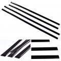 G-plus Side Molding Trim Compatible With Chevy Silverado 1500 Crew Cab 2014-2018 Fit 2500 3500 2015-2018 Gmc Sierra Black 4 Pcs