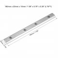 Uxcell Straight Line Connector 7 Inch Joint Bracket For 4040 Series Aluminum Extrusion Profile With 8mm T Slot