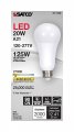 Satco S11329 20w 125w-replacement Omni-directional Led A21 Light Bulb 2700k White