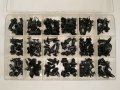 Assortment Automotive Push-type Retainers Clips Package Of 120 